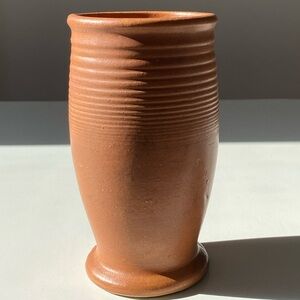 Vintage McCoy Terracotta 6.5” Vase #744